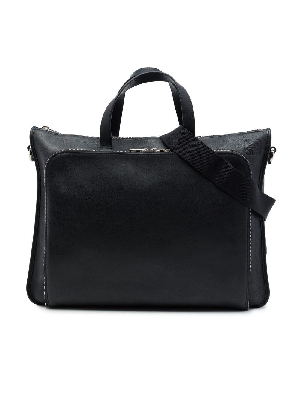 Loewe Leather Anagram Briefcase Pre- #374293L63B